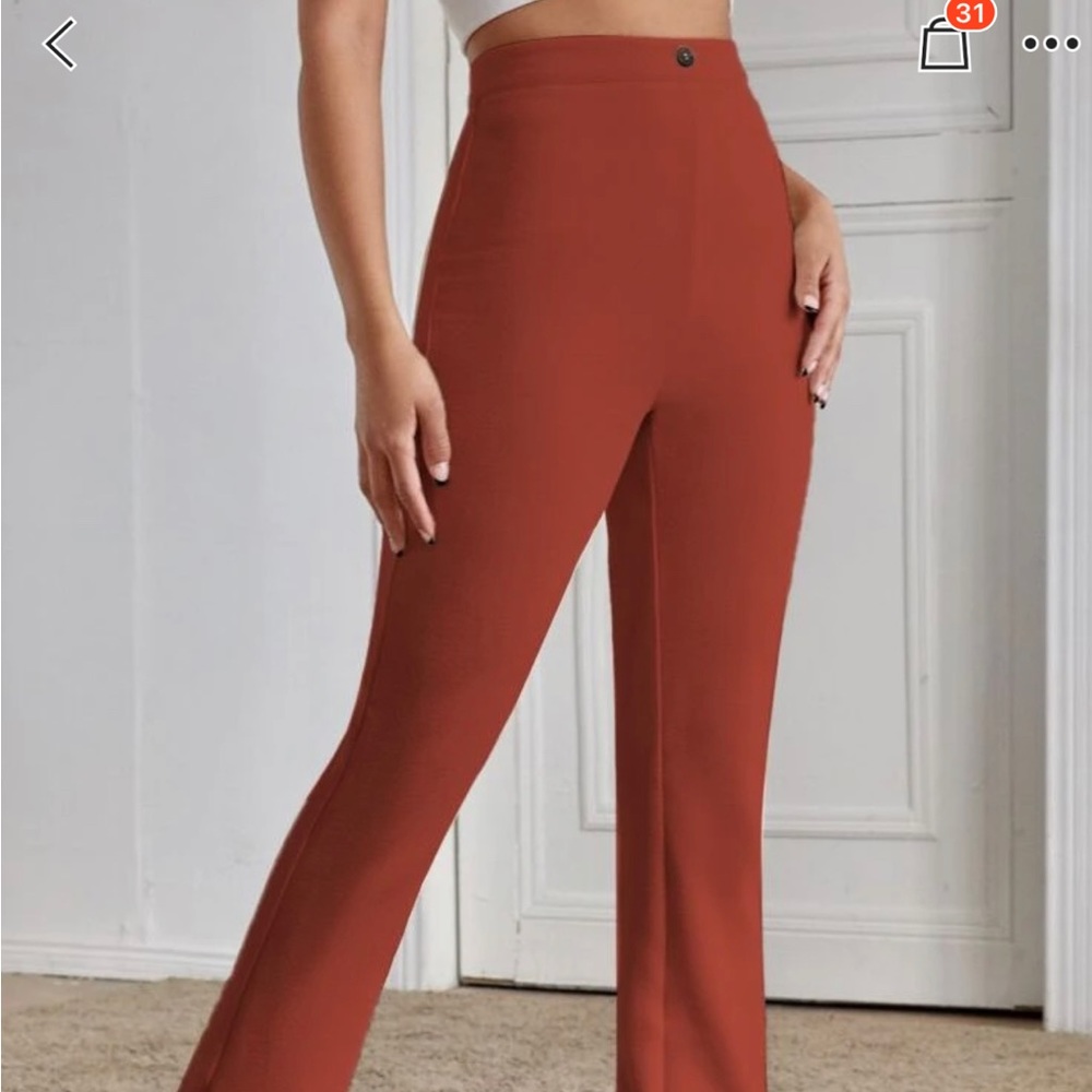 Stretchy business causal pants